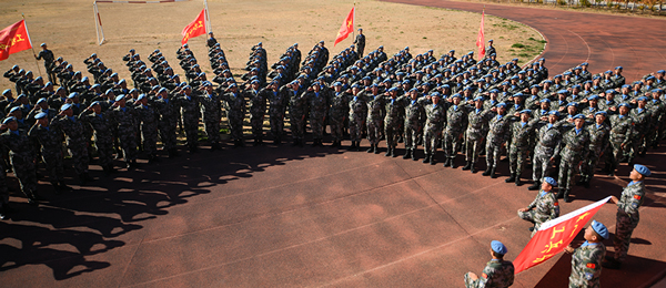 2017年9月，中國(guó)軍隊(duì)8000人規(guī)模維和待命部隊(duì)完成在聯(lián)合國(guó)注冊(cè)